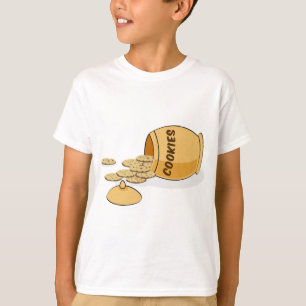 T-shirt Sucres Dessert Aliments Cookie Jar Chocolat
