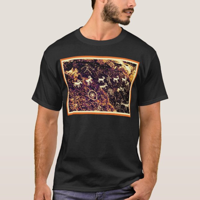 T-SHIRT SUD-OUEST D'AMÉRICAIN DE DÉSERT DU NEVADA DE (Devant)
