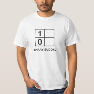 T-shirt Sudoku binaire