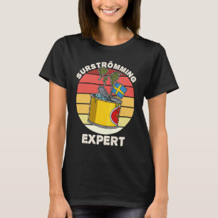 T-shirt Suède Spécialité de poisson suédois Surstromming p