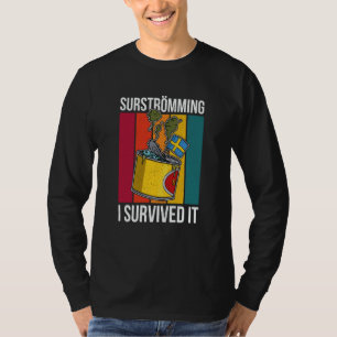 T-shirt Suède Spécialité de poisson suédoise Surstromming