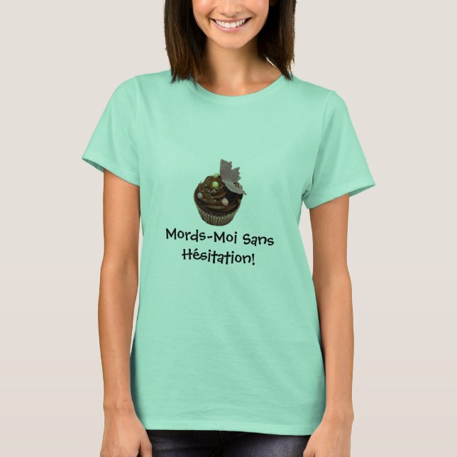T-shirt Sugar Daze : Mords-Moi Sans Hésitation ! (Devant)