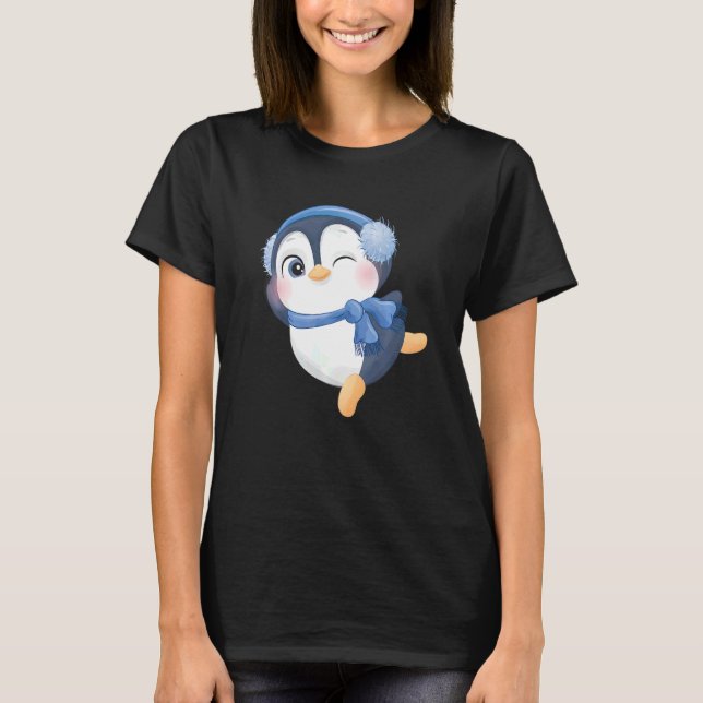 T-shirt Sugar sweet penguin   (Devant)
