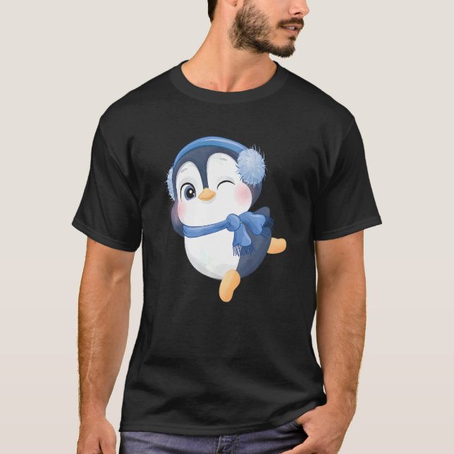 T-shirt Sugar sweet penguin   (Devant)