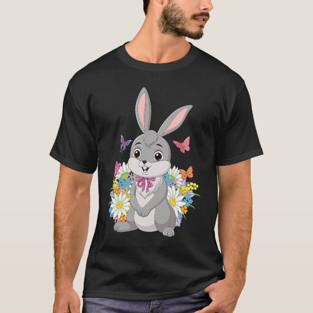 T-shirt Sugar Sweet Rabbit Spring (Devant)