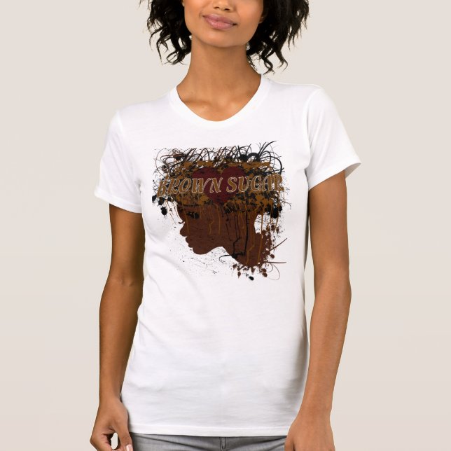 T-shirt Sugarfin Brown (Devant)