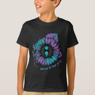 T-shirt Suicide Prevention Awareness Shirt Choose To Keep 