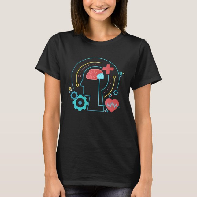 T-shirt Suicide prevention  mental health (Devant)