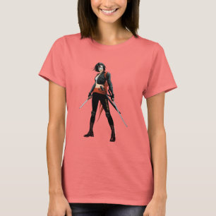 T-shirt Suicide Squad   Katana Comic Book Art