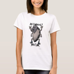 T-shirt Suis je bande dessinée de métal lourd de charançon