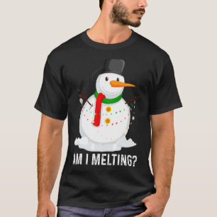 T-shirt Suis-Je En Train De Faire Fondre Le Snowman Au Pri