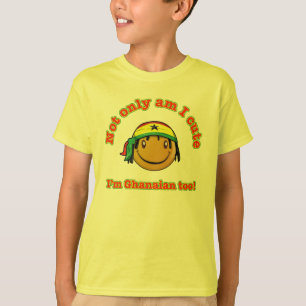 T-shirt Suis non seulement je mignon je suis ghanéen auss