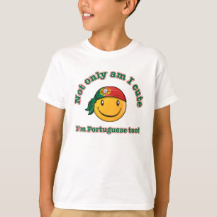 T-shirt Suis non seulement je mignon, je suis portugais