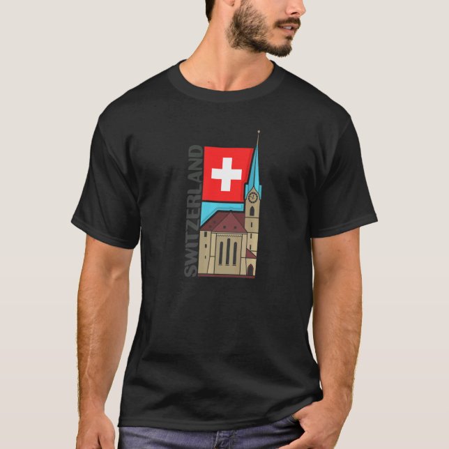 T-shirt Suisse (Devant)