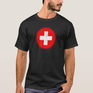 T-shirt Suisse Drapeau Fière Suisse