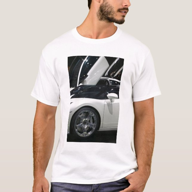 T-shirt SUISSE, GENÈVE : 75e édition annuelle de l'Auto-au (Devant)