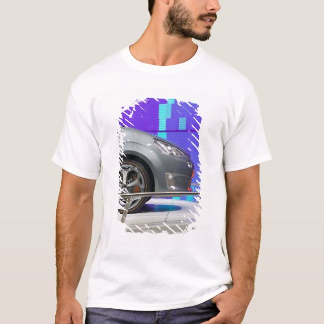 T-shirt SUISSE, GENÈVE : 75e Genève Auto 5 (Devant)