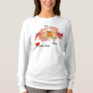 T-shirt Suisse - Schweiz - Svizzera - Svizra - Switzerland