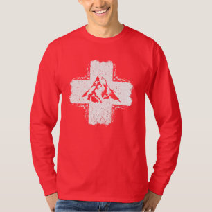 T-shirt Suisse - T-shirt Drapeau Suisse