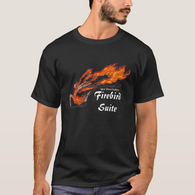 T-shirt Suite de Firebird d'Igor Stravinsky (Devant)