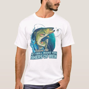 T-shirt Suivez-moi et je vous ferai pêcheurs d'hommes
