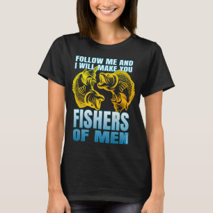 T-shirt suivez-moi et je vous ferai pêcheurs d'hommes