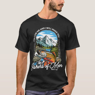 T-shirt Suivez-Moi Et Je Vous Ferai Pêcheurs D'Hommes