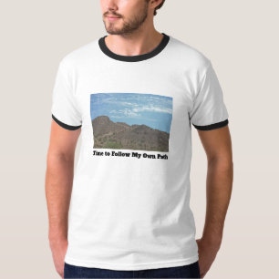 T-shirt Suivre Prown Path Arizona Photo Desert Mountain