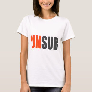 T-shirt Sujet d'inconnu d'Unsub