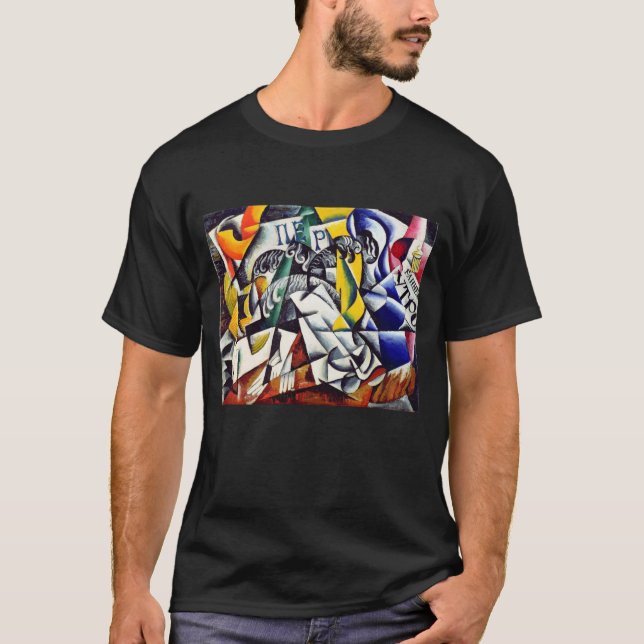 T-shirt Sujet d'un magasin tinctorial (Devant)