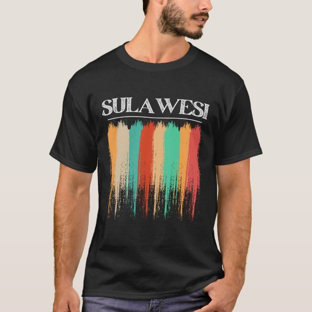 T-shirt Sulawesi, Indonésie (Devant)