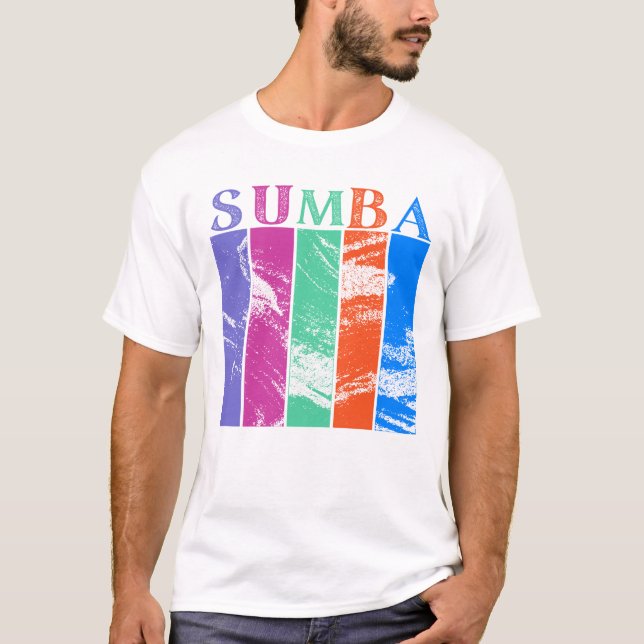 T-shirt Sumba travel, Indonésie (Devant)