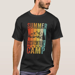 T-shirt Summer Adventure Attend Camper