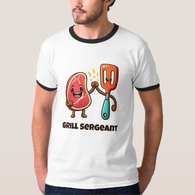 T-shirt Summer BBQ / Cookout Party (Devant)