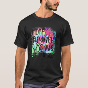 T-shirt Summer Beach Hello Summer Plus Summer Jours S'Il V
