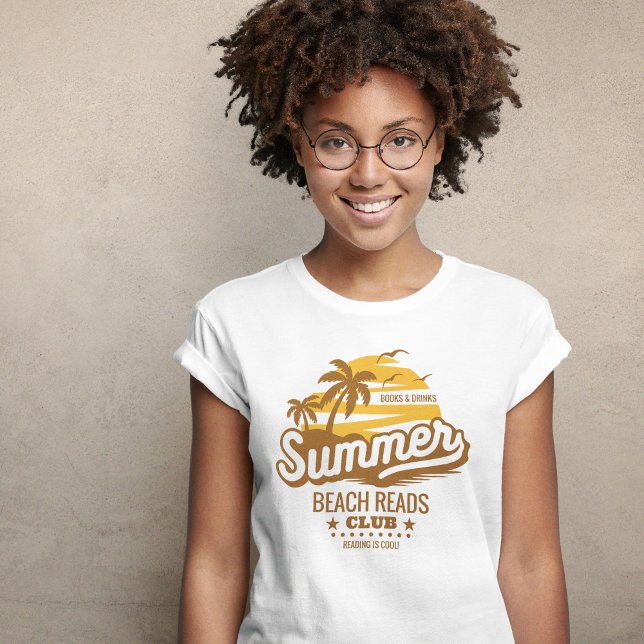 T-shirt Summer Beach Reads Club (Summer Beach Reads Club T-Shirt)