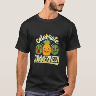 T-shirt Summer Halloween Jack O Lantern Celebrate Summerwe