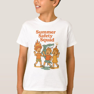 T-shirt Summer Safety Squad Funny