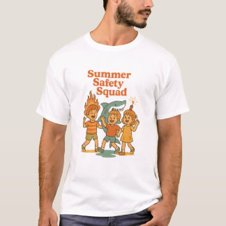 T-shirt Summer Safety Squad Funny