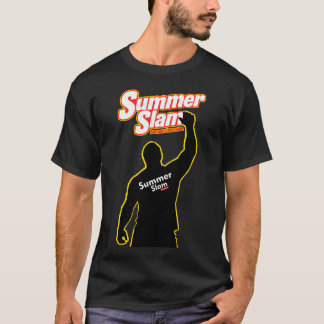 T-shirt Summer Slam Burnout Champion Wrestling Style