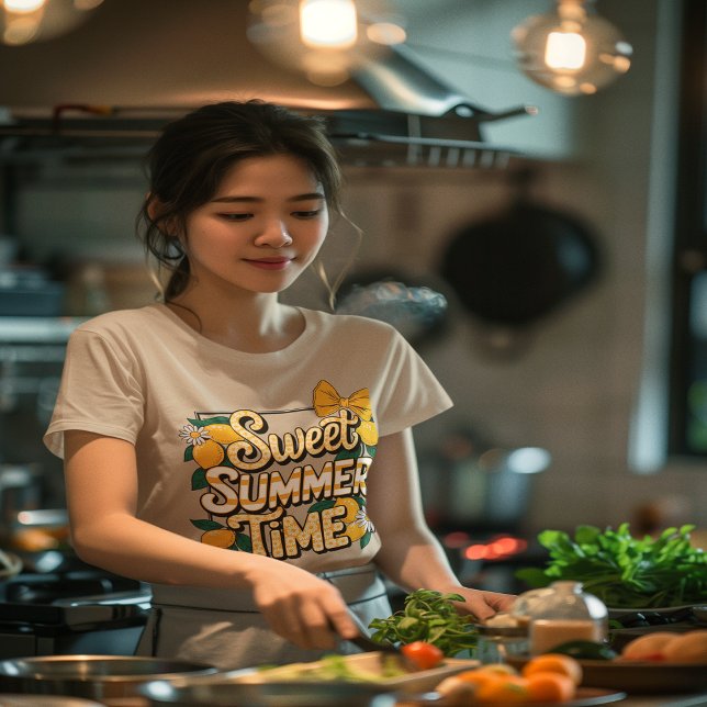 T-shirt Summer Sweet Time Lemon (Summer Sweet Time Lemon T-Shirt)