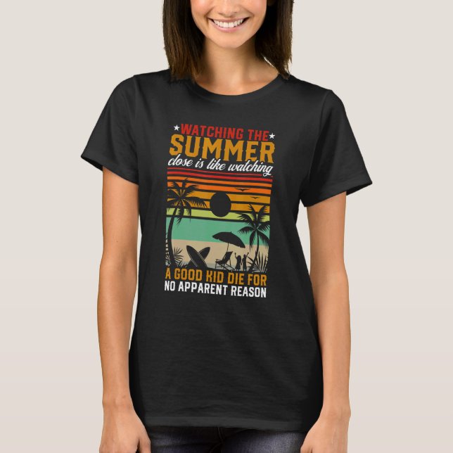 T-shirt Summer Vacay   Beach Holiday Vacation Quote Summer (Devant)
