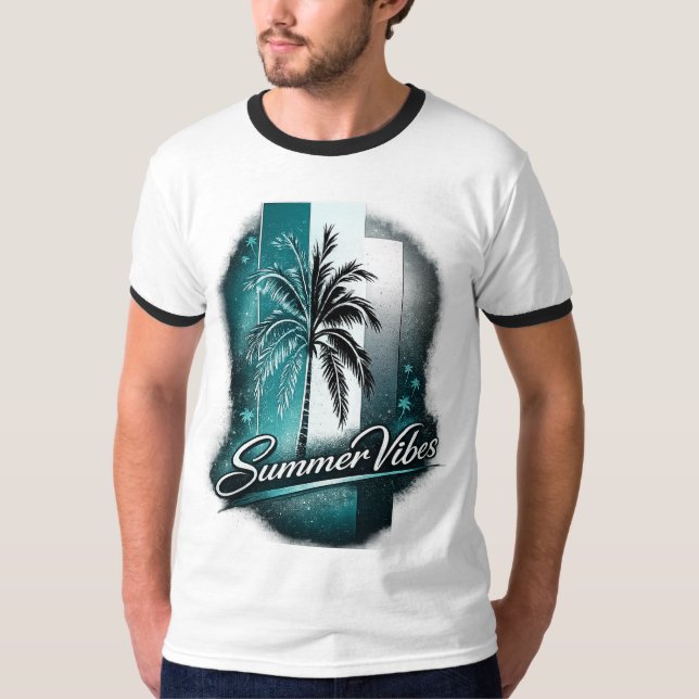 T-shirt Summer Vibes (Devant)