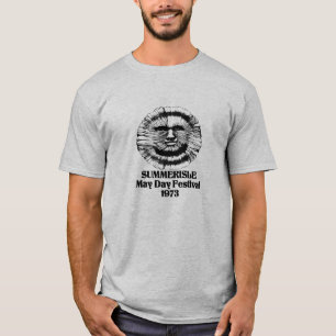T-shirt Summerisle peut le festival 1973 de jour