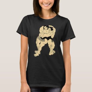 T-shirt Sumo Lutte Vintage Sumo Wrestler Rétro Sumo Pr