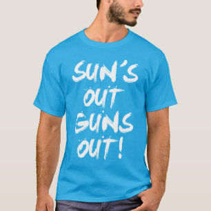 T-shirt Sun, armes à feu