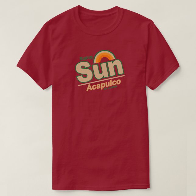 T-shirt SUN AUGMENTATION ACAPULCO (Design devant)