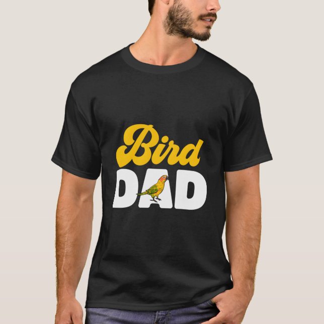 T-shirt Sun Conure Bird Dad Parrot Bird Conure (Devant)
