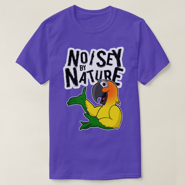 T-shirt Sun Conure Noisey par nature (Design devant)