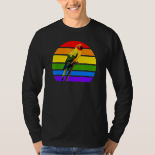 T-shirt Sun Conure Rainbow Bird Birdwatcher Diversity Bird